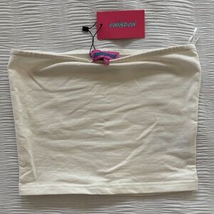 White Edikted Tube Top